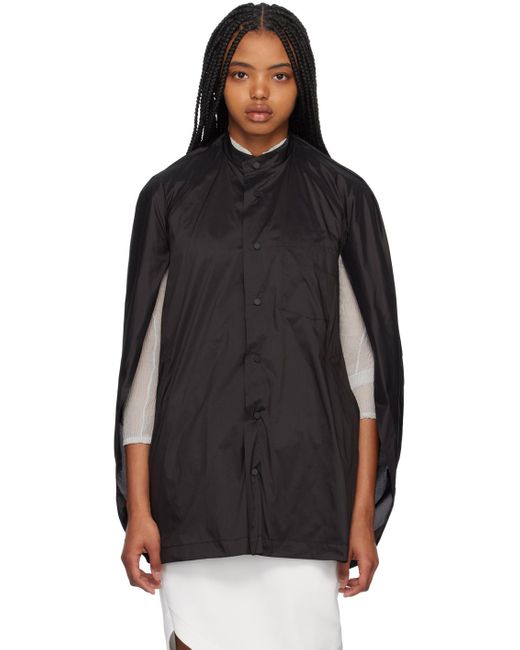 Issey Miyake Black Belted Shirt