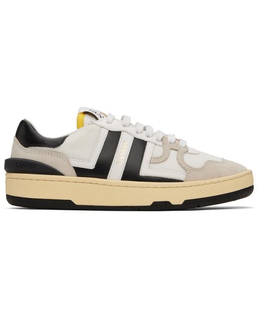 Lanvin Clay Mesh Sneakers in Black | Lyst