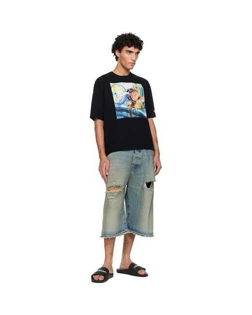 Off-White c/o Virgil Abloh Black Bookish Slides for men