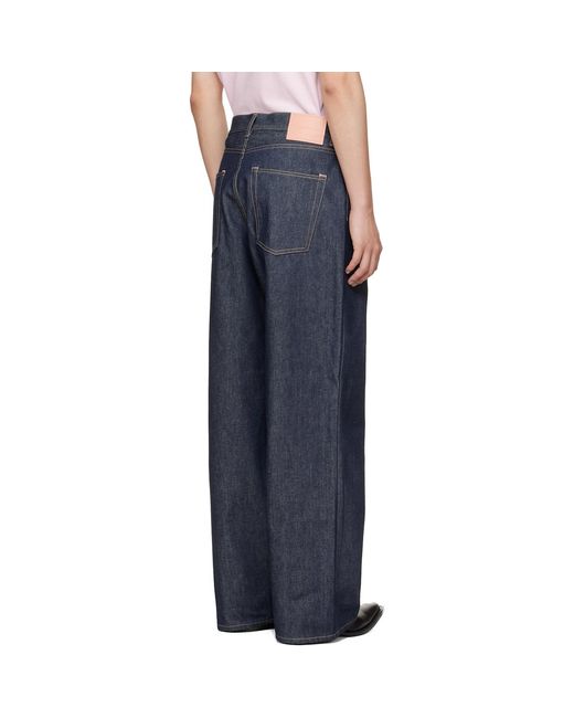 Acne Blue 1981 Loose Fit Jeans for men