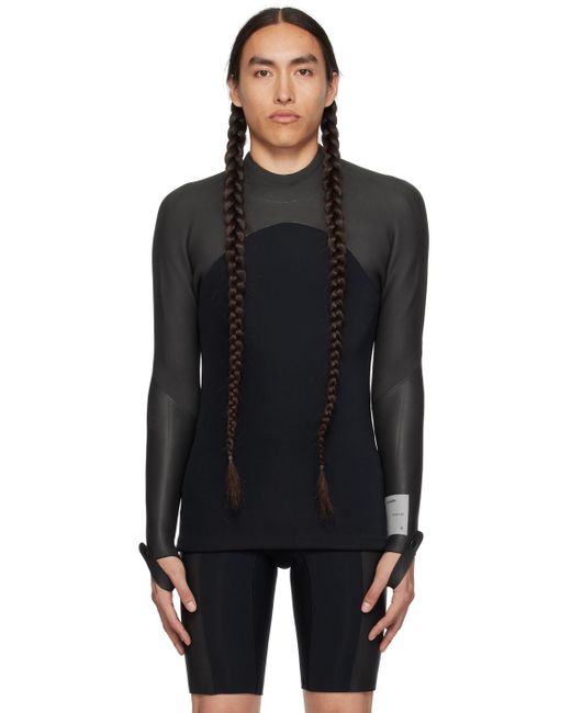 Dion Lee Black Haydenshapes By Ssense Exclusive & Gray Top for men