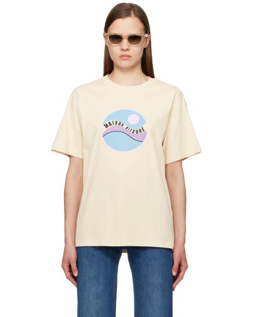 Maison Kitsuné Natural Pop Wave T-shirt