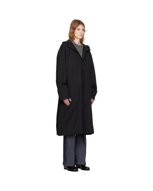 A.P.C. Black Long Parka