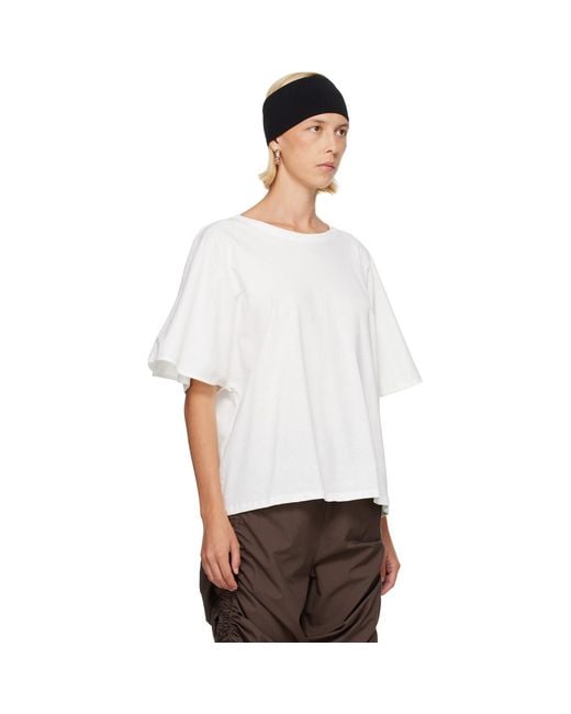 Baserange White Off- Cycle T-Shirt