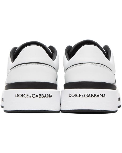 Dolce & Gabbana Black New Roma Sneakers for men