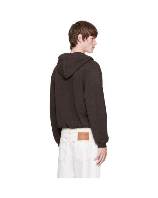 Jacquemus Black 'Le Montaigne' Hoodie for men