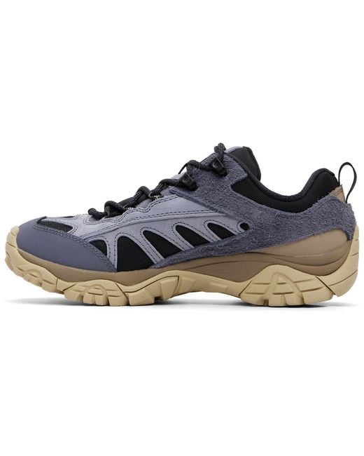 Merrell Blue Moab Mesa Luxe Se Sneakers for men