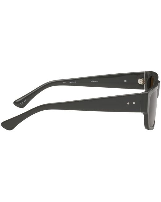Dries Van Noten Black Gray Linda Farrow Edition 189 C2 Sunglasses