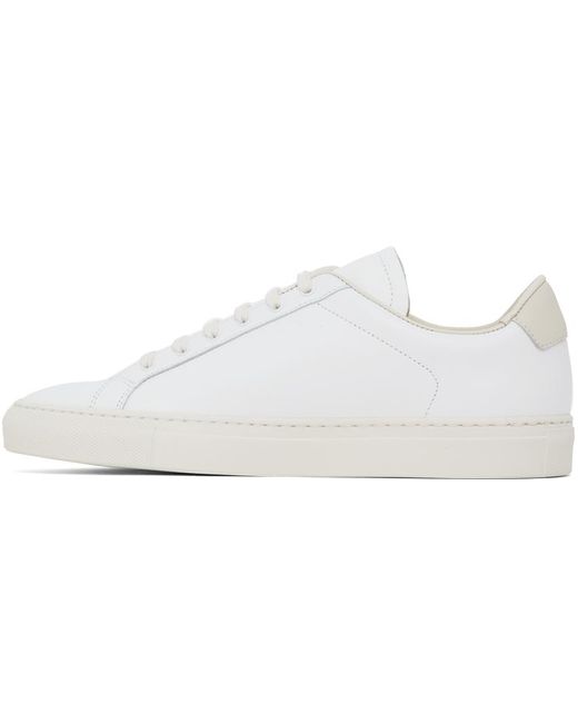 Common Projects Black White Retro Sneakers for men