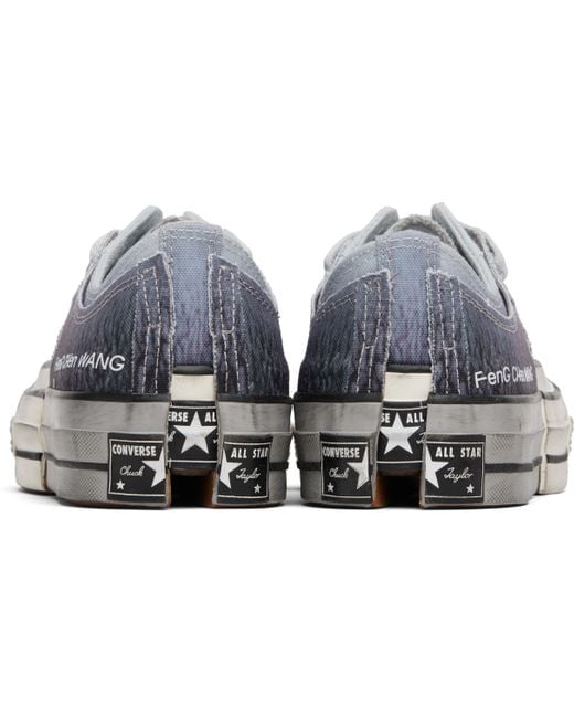 メンズ Feng Chen Wang ブルー Converseエディション 2-In-1 Chuck 70 スニーカー Black