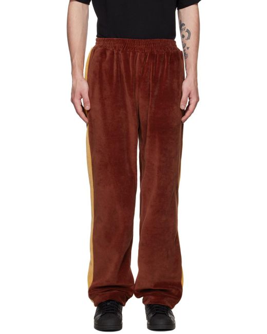 BETHANY WILLIAMS Red Organic Cotton Track Pants for men