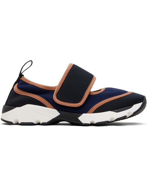 Marni Black Velcro Sneakers