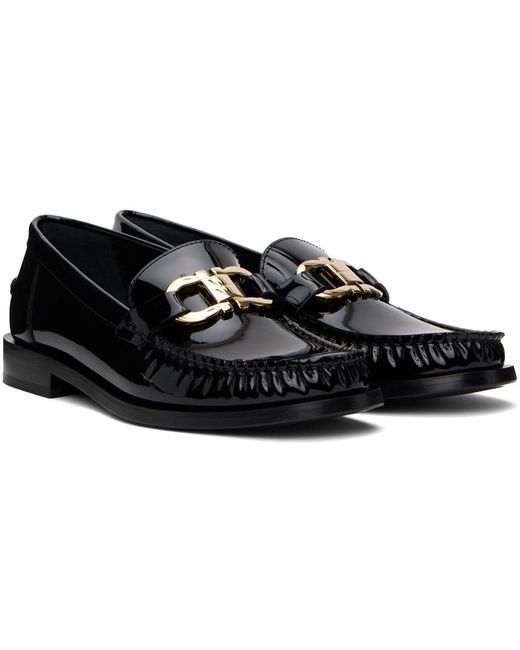 【関税込み】Ferragamo ブラック Maryan ローファー Ferragamo☆レディース Maryan ブラックレザーローファー