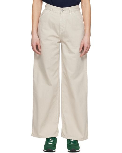 Carhartt Natural Jens Trousers