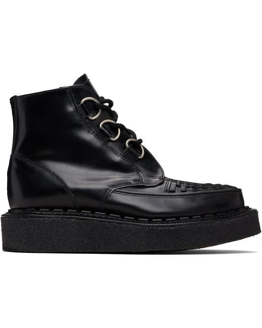 George Cox Black Skipton Boots