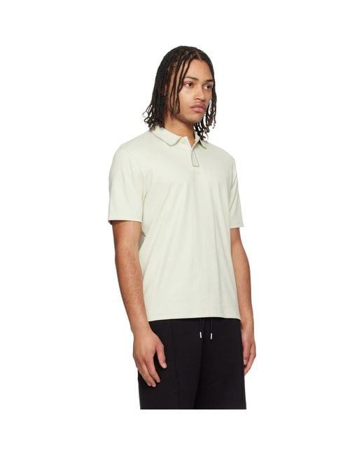 HUGO Multicolor Luxury Cotton Contrast Trim Polo for men
