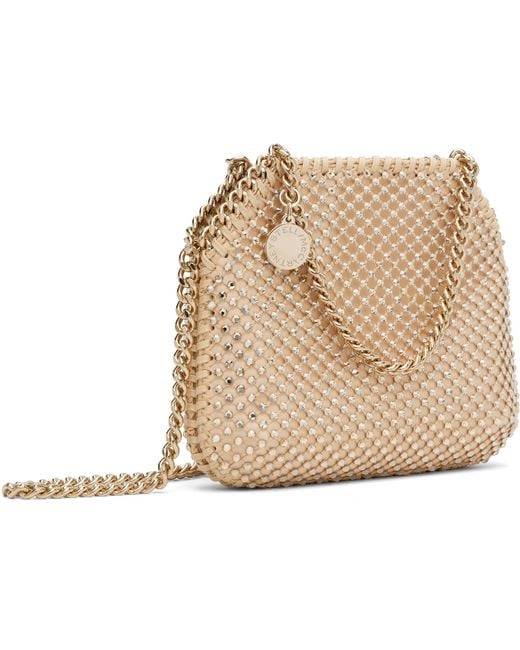 Stella McCartney Natural Falabella Mini Shoulder Bag