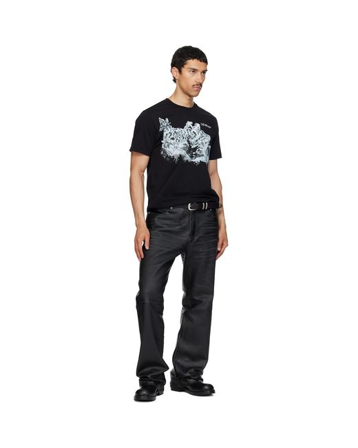 Off-White c/o Virgil Abloh Black Eagle Rock Slim T-Shirt for men