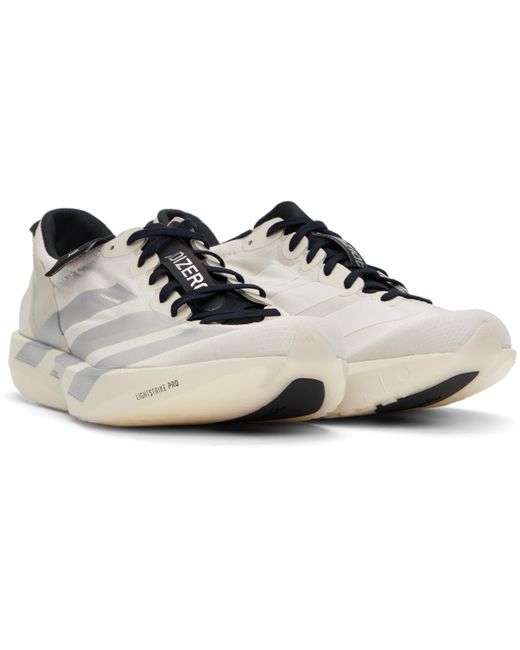 メンズ Y-3 オフホワイト Adios 9 M スニーカー ブラック | Lyst