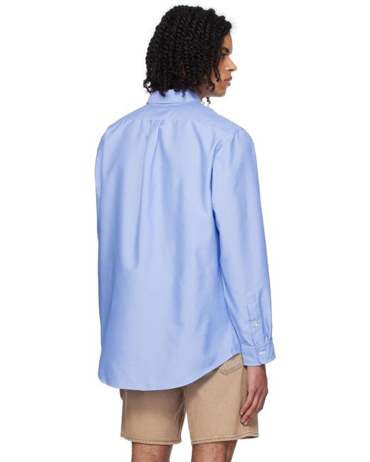 Polo Ralph Lauren Blue Performance Shirt for men