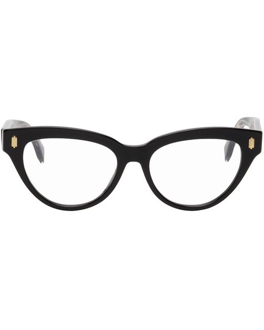 Fendi Black Cat-eye Glasses