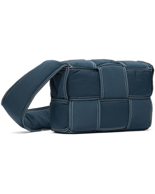 Bottega Veneta Black Small Padded Tech Cassette Bag for men