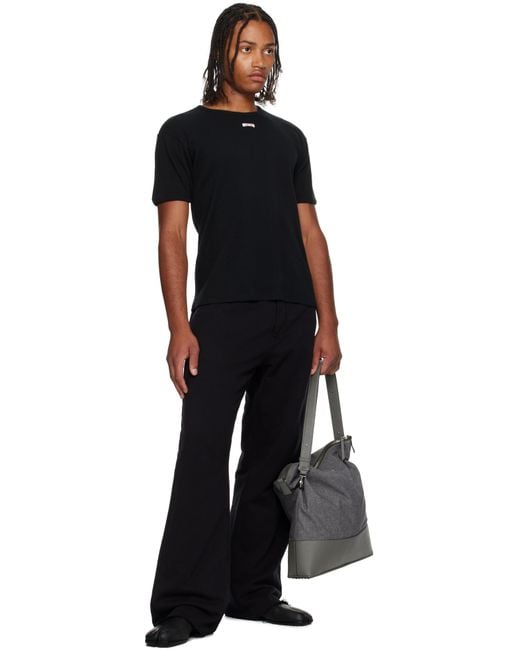 Maison Margiela Black 5ac Medium Bag for men