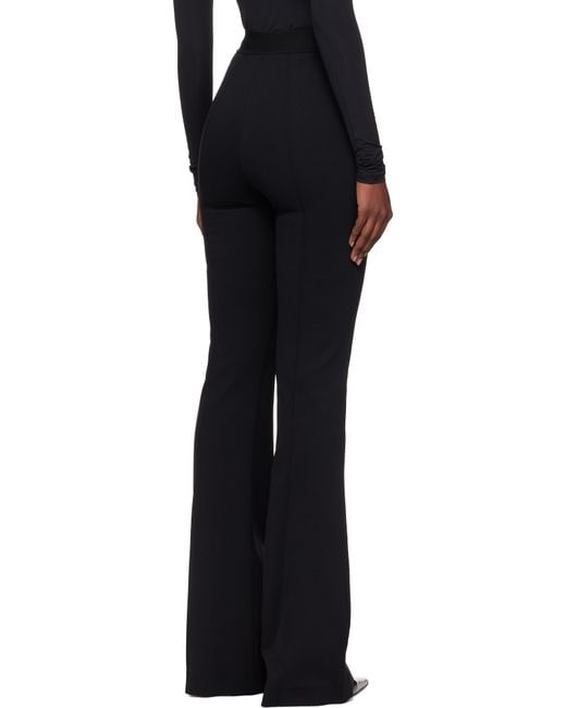 Wardrobe NYC Black Rosie Huntington-Whiteley Edition Flared Trousers