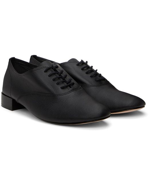 Chaussures oxford zizi es Repetto en coloris Black