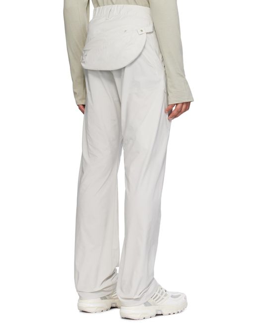 Post Archive Faction PAF White Off- 6.0 Right Technical Trousers for men