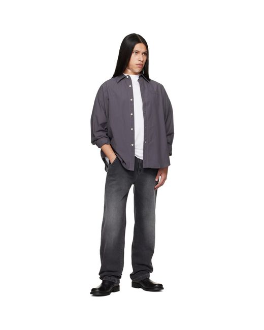 mfpen Blue Essay Shirt for men