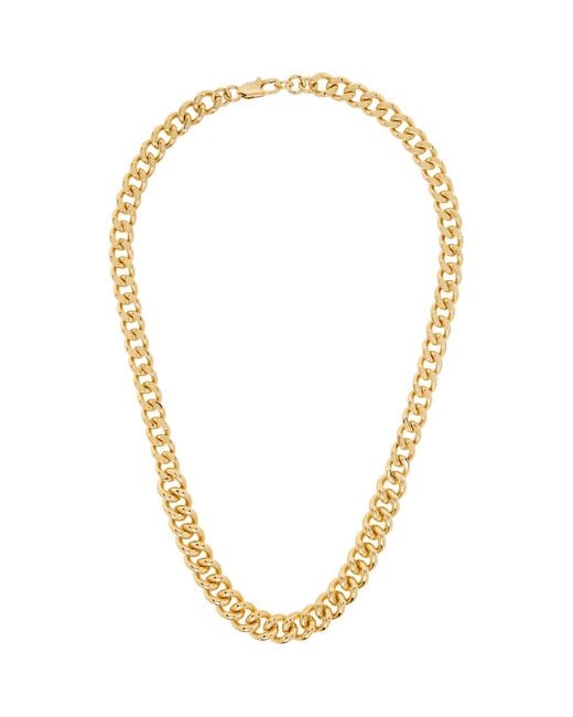 A.P.C. Metallic Minimal Maxi Necklace for men