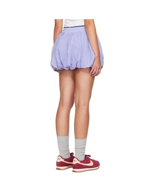Nike Blue Lightweight Bubble Skort
