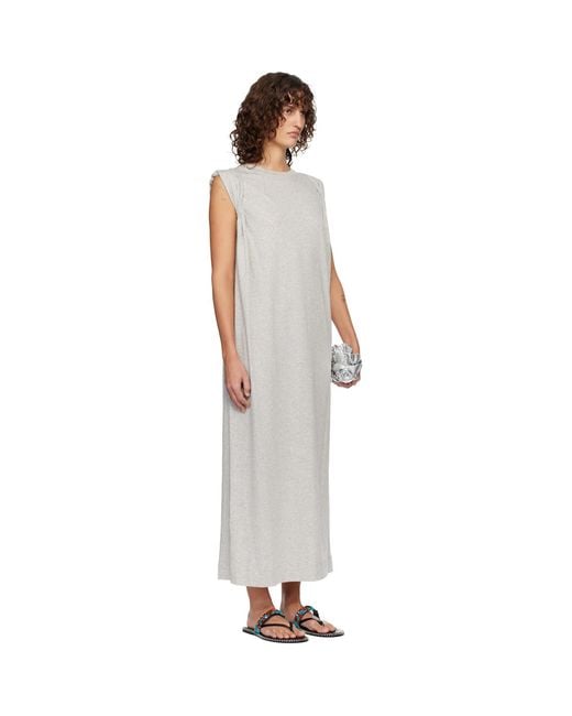 Dries Van Noten Black Loose T-Shirt Maxi Dress
