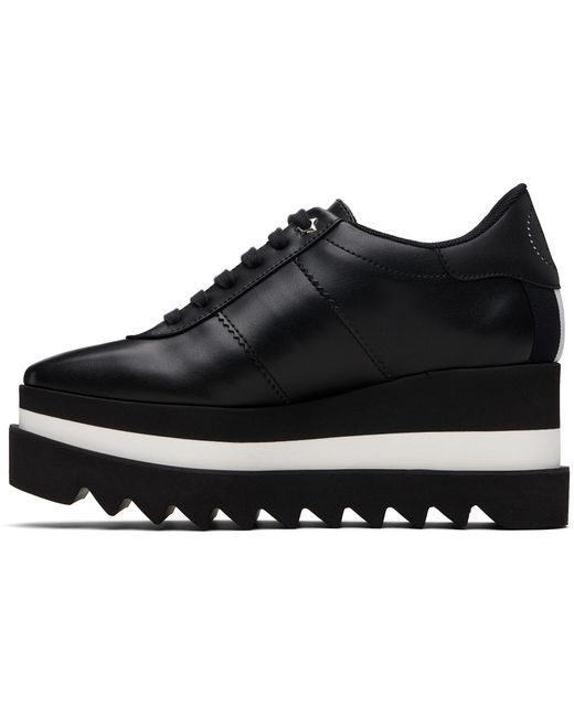 Stella McCartney Black Sneak-Elyse Platform Sneakers
