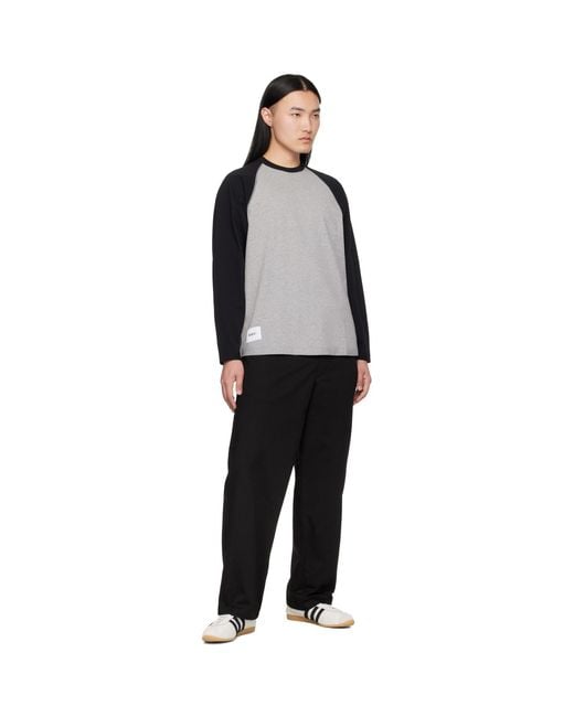 (w)taps Black Wrkt2001 Trousers for men