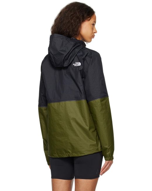 The North Face Black Khaki & Antora Rain Jacket
