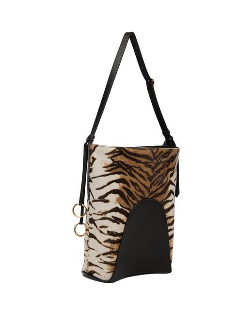 Alaïa Black Hip Small Bucket Bag