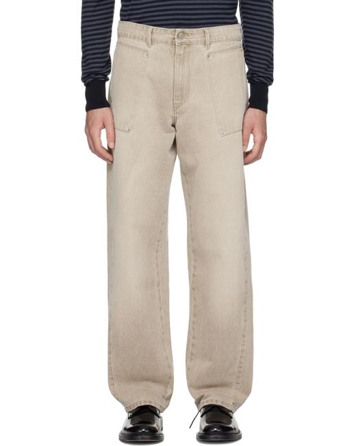 Paloma Wool Natural Taupe Orlando Jeans for men