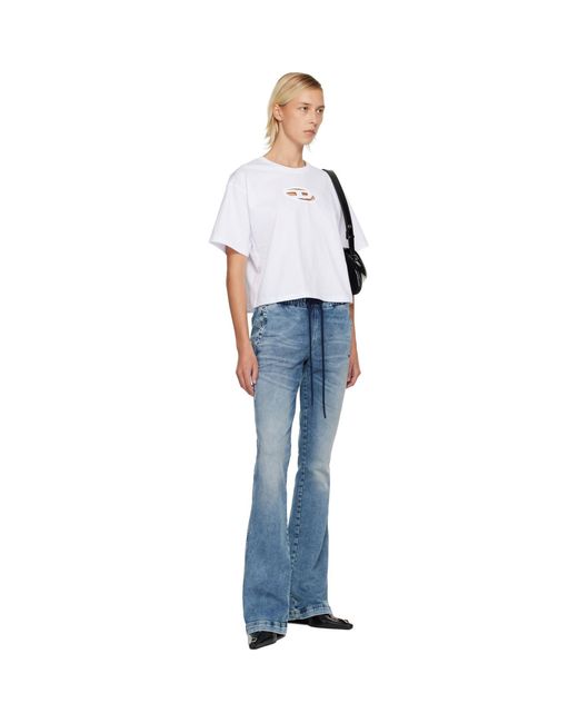 DIESEL Blue Bootcut 2069 D-ebbey JoggJeans Lounge Pants