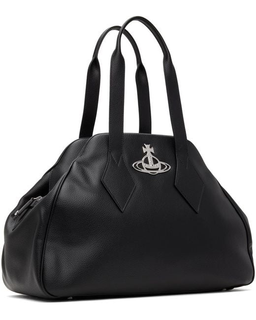 Vivienne Westwood Black Large Yasmine Handbag Tote