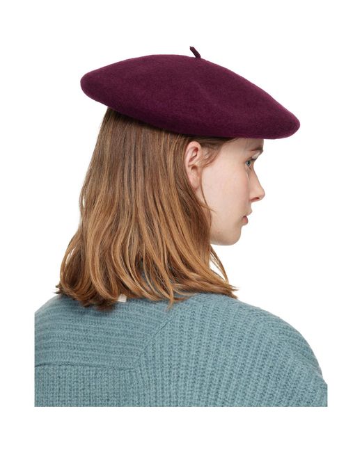 Undercover Purple Burgundy Kijima Takayuki Edition Wool Beret