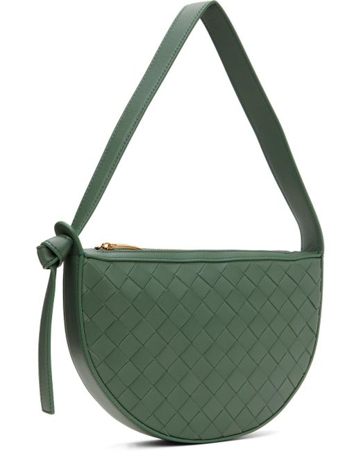 Bottega Veneta Green Mini Sunrise Bag