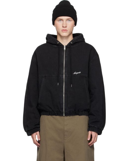 Axel Arigato Black Moss Padded Jacket for men