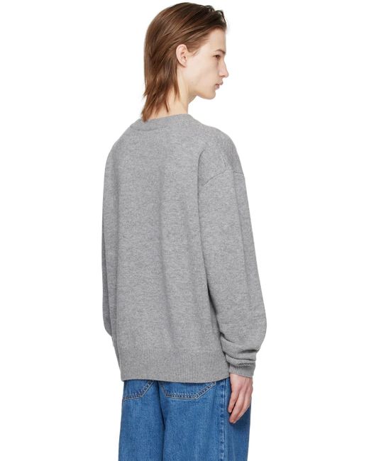 Frankie Shop Gray Quinton Sweater for men