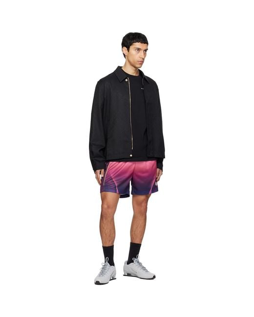 Casablanca Black Monogram Sports Jacket for men