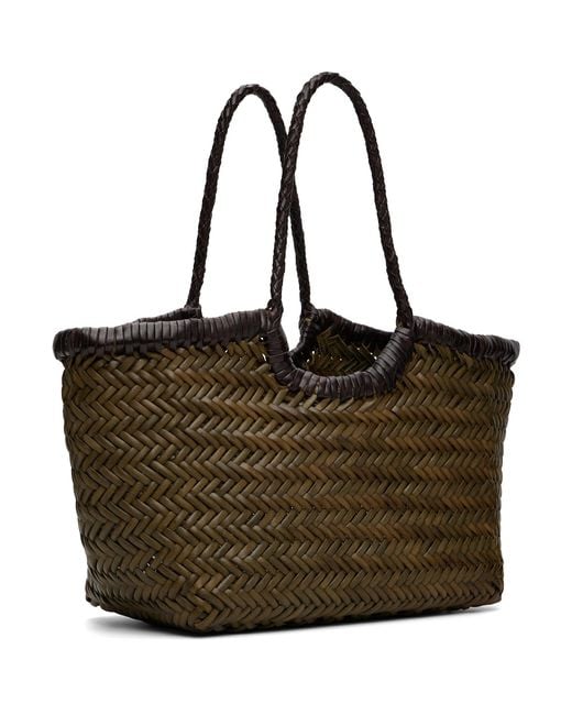 Dragon Diffusion Brown Khaki & Nantucket Small Bag
