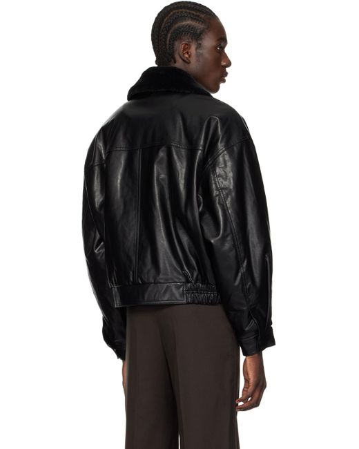 Short Faux leather Jacket