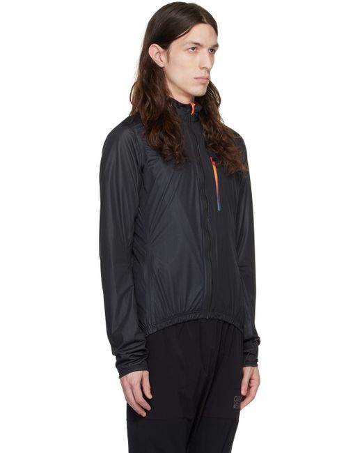 Paul Smith Ssense Exclusive Black Cycling Rain Jacket for men