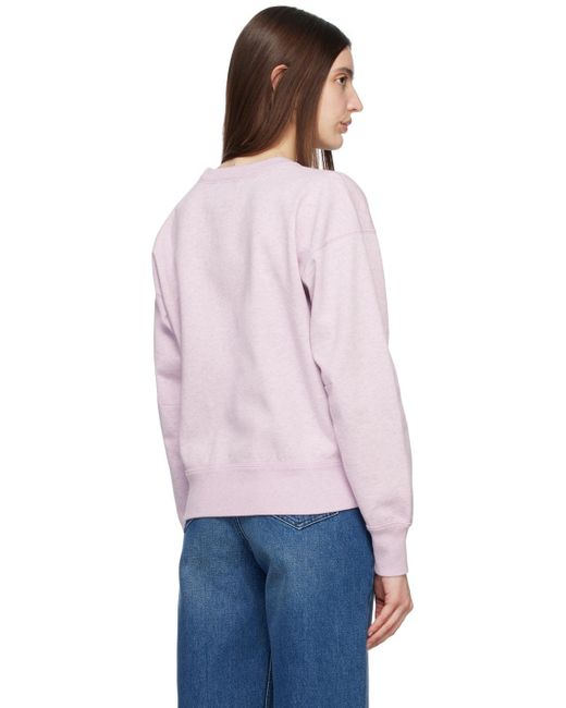 Isabel Marant Black Pink Mobyli Sweatshirt